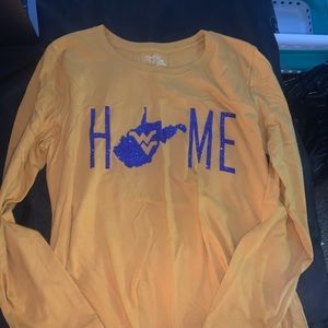 WVU HOME STATE shirt